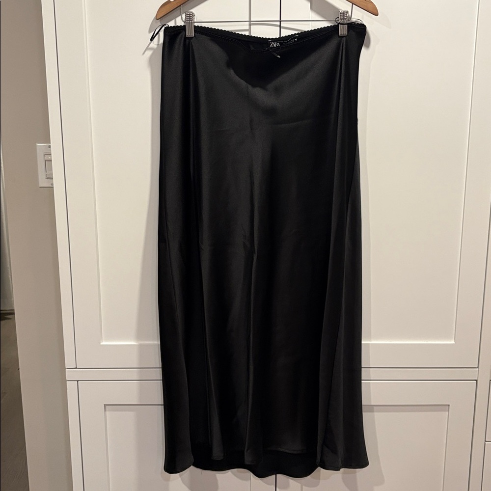 Zara Black Maxi Skirt